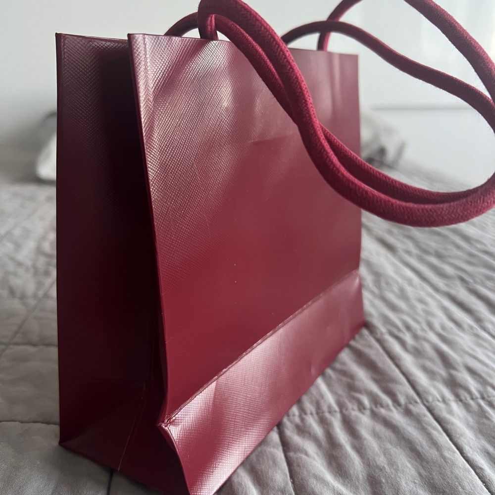 Cartier Deep Red Women's Empty Bag - Picture 2 of 2